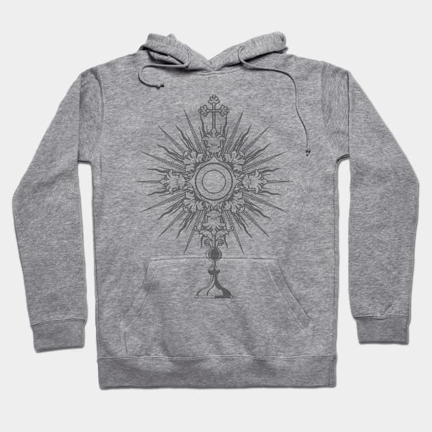 Catholic Monstrance Hoodie by big_owl